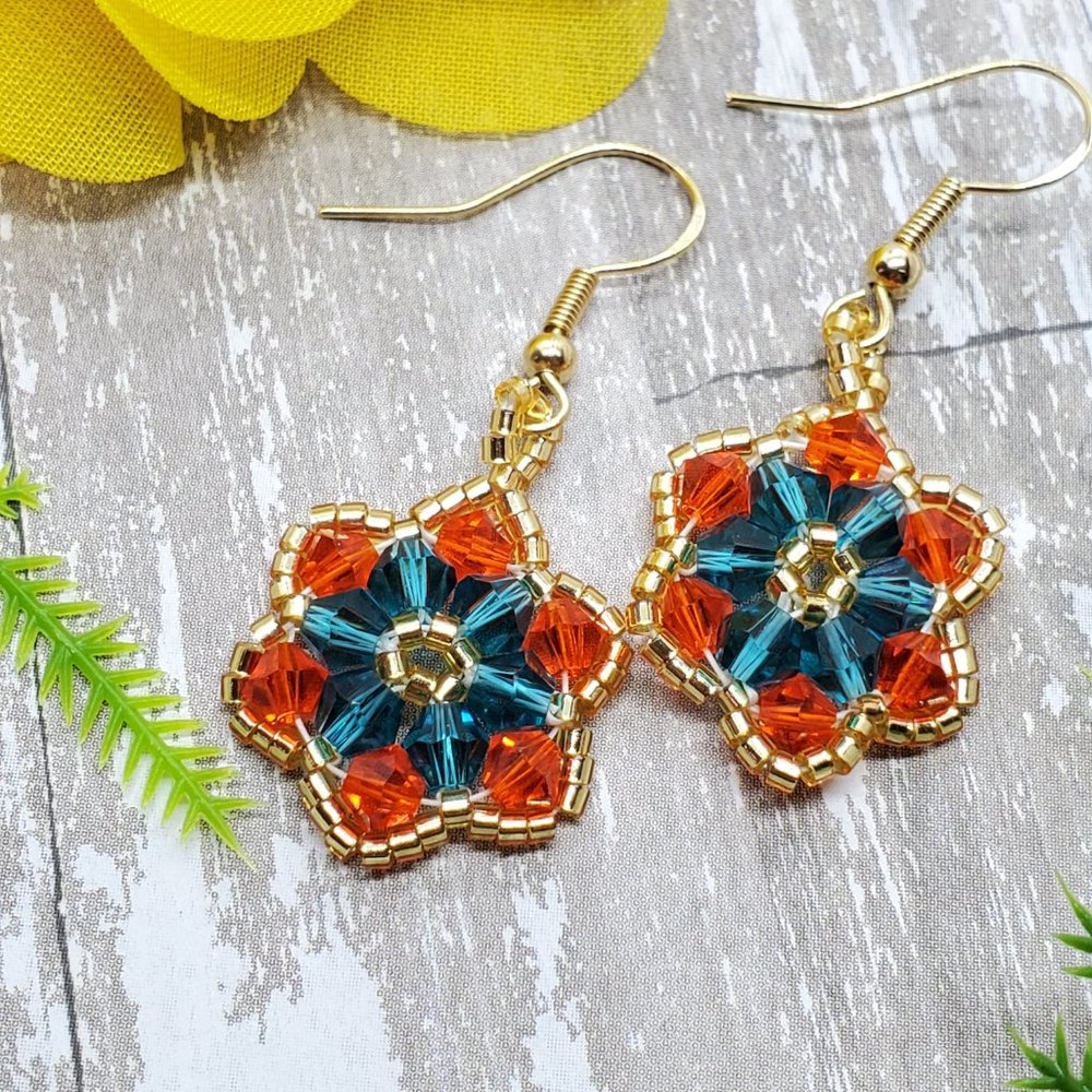 Crystal Beads earrings